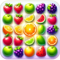 Fruit Gems Classic - Match 3