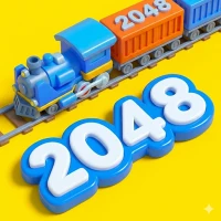 Train 2048: Stack Merge